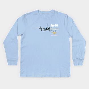 Antonov 26 Kids Long Sleeve T-Shirt